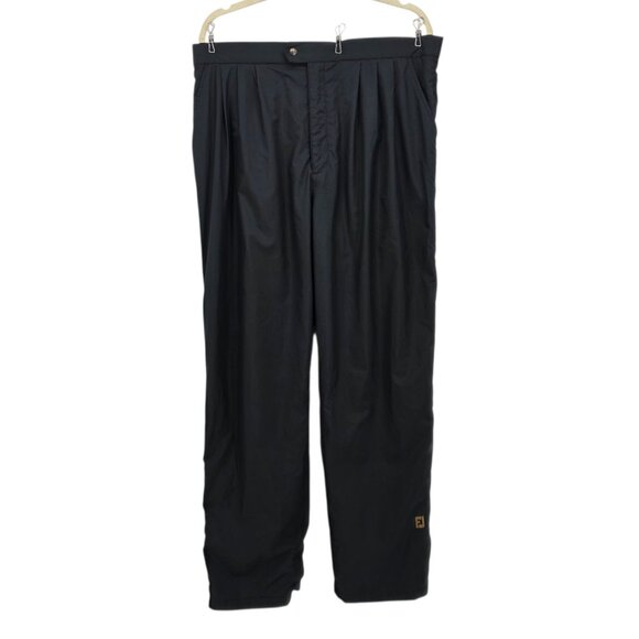 Dryjoys by Footjoy Mens Large Pants Golf Tear Away Zipper Snap Button Lined